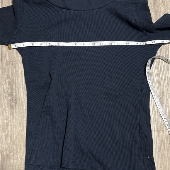 Women's Black Sweater with Cowl Neck - Picture 3 of 3